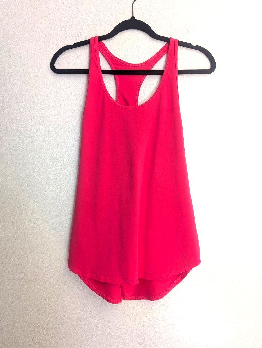 Joy Lab Cut Out Tank Raspberry Pink Size Large - Picture 3 of 6